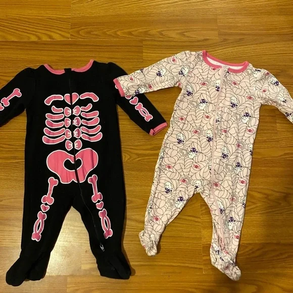 Set of 2 Halloween Jumpers size 6-9 Months (DO) - Picture 2 of 5
